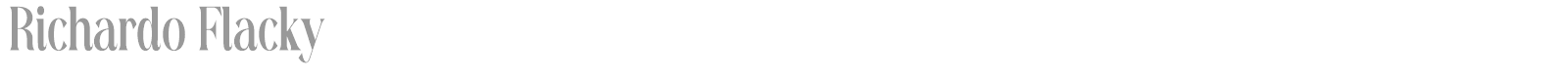 Richardo Flacky font preview